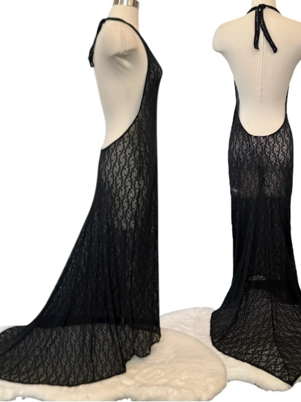Victorias Secret dramatic fishnet